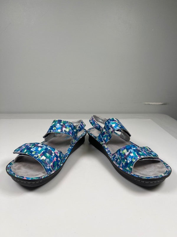 Algeria by PG Lite Women's Black Verona Slingback Strappy Sandals - 40/US 9.5 image 6