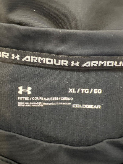 Under Armour Men's Black Coldgear Fitted Long Sleeve Crewneck Shirt - XL image 3