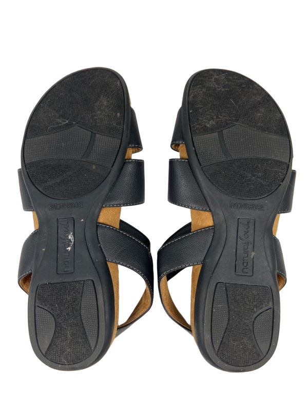 Natural Soul By Naturalizer Women's Dark Gray Amelia Slingback Sandals - 9 image 7