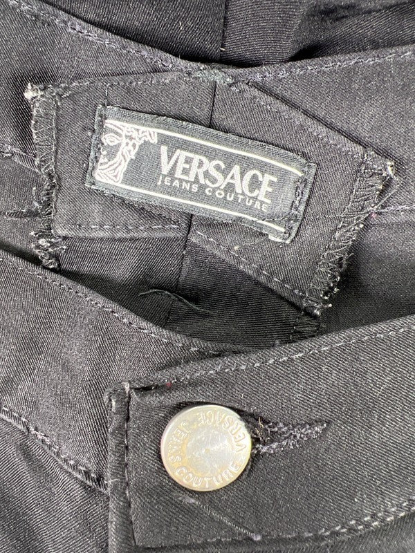 Versace Jeans Couture Women's Black Trouser Dress Pants - 50/US 36 image 4
