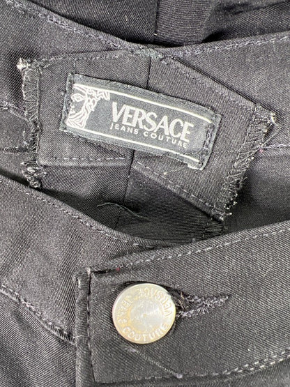 Versace Jeans Couture Women's Black Trouser Dress Pants - 50/US 36 image 4