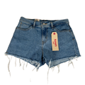 Levi's Women's Light Wash High Rise Denim Jean Shorts - 29