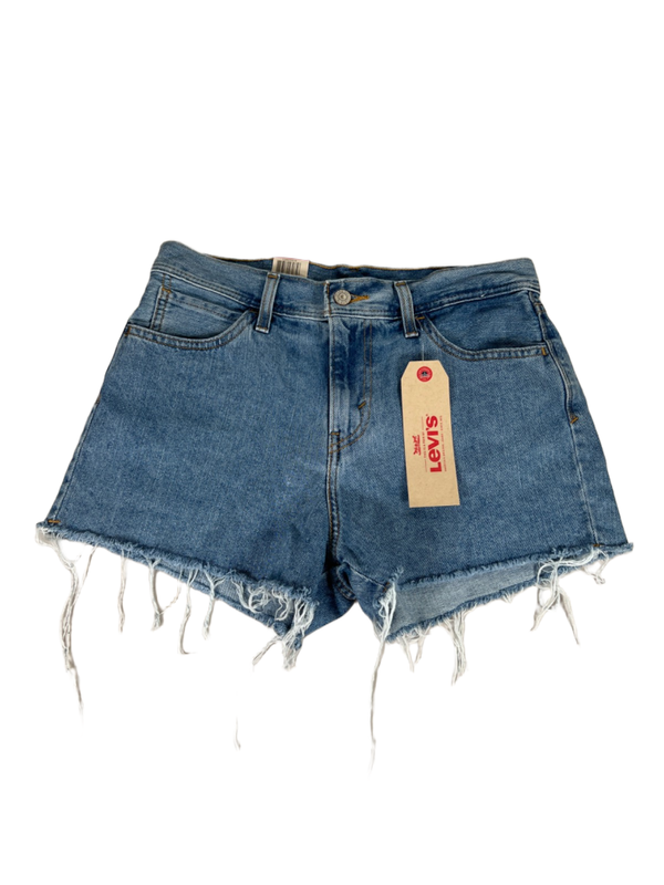 Levi's Women's Light Wash High Rise Denim Jean Shorts - 29