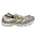 Naturalizer Bzees Women's Gray/Ivory Picnic Lace Up Casual Sneakers - 10