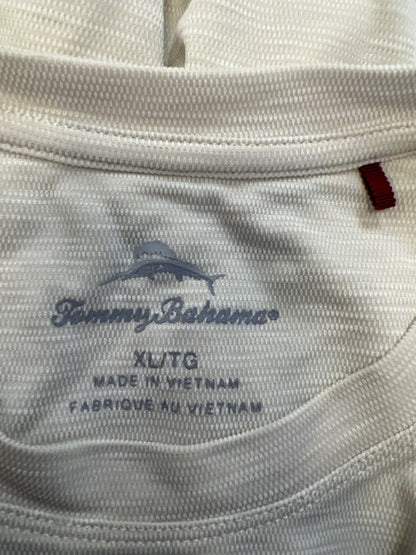 Tommy Bahama Men's Beige Short Sleeve Tee Shirt - XL image 3