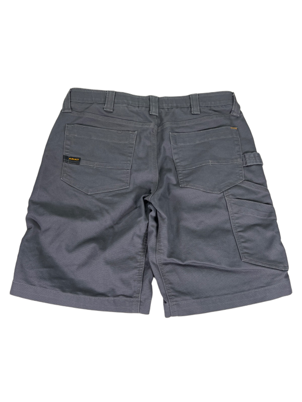 Ariat Men's Gray Rebar M4 Low Rise Boot Work Shorts - 32 image 2