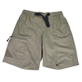 Columbia Men's Tan Regular Fit Belted Cargo Hiking Shorts - M