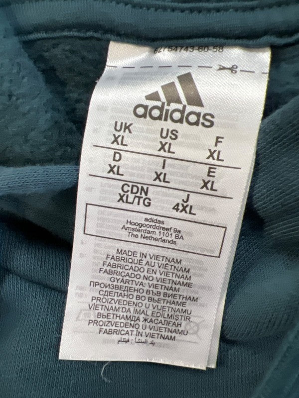 adidas Men's Blue Long Sleeve Pullover Sweatshirt - XL image 3