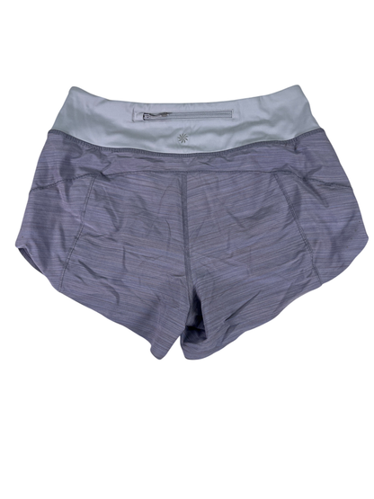 Athleta Women's Purple Run With It Textured Lined Athletic Shorts - XS image 2