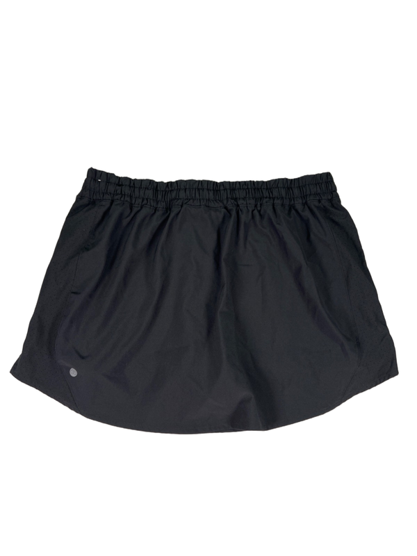 Calia Women's Black Mesh Side Pannel Lined Athletic Skort - L image 2