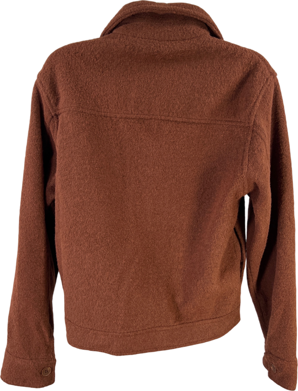 Joie Women’s Brown Long Sleeve Button Up Shirt Jacket - S image 2