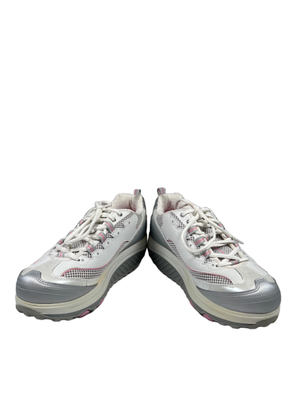 Skechers Women's White Shape-Ups Jump Start Rocker Bottom Walking Shoes - 8.5 image 6