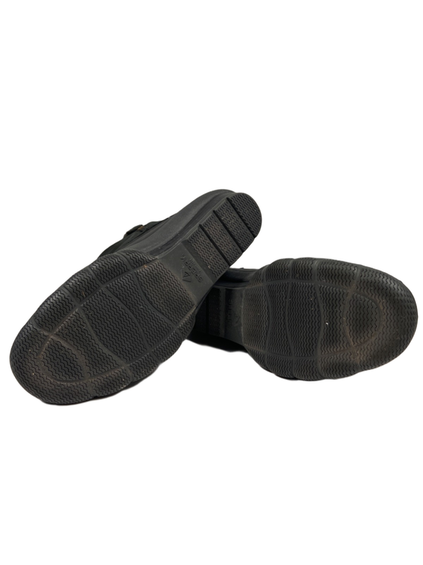 Sperry Top Sider Women's Black Saltwater Wedge Rain Boots - 8.5 image 7
