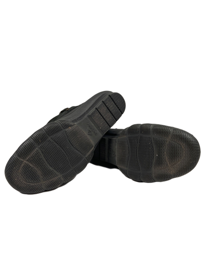 Sperry Top Sider Women's Black Saltwater Wedge Rain Boots - 8.5 image 7