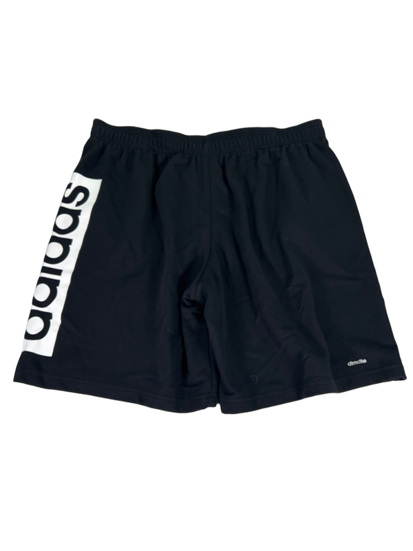 Adidas Men's Black/White Sport Essentials Graphic Logo Shorts - 2XL image 2