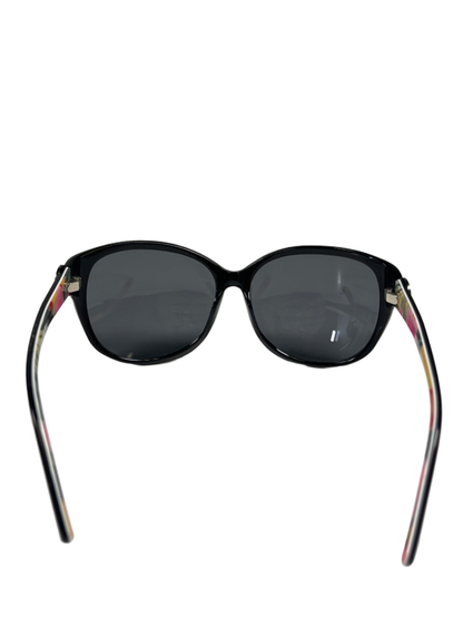 Vera Bradley Women's Black Jazzy Blooms Layla Oversized Sunglasses W/ Case image 5