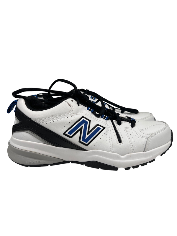 New Balance Unisex White 608 Lace Up Athletic Sneakers - Women's 8