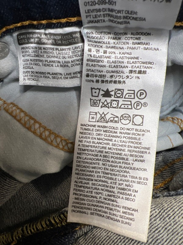 Levi's Men's Dark Wash 541 Athletic Fit Denim Jeans - 33x34 image 4