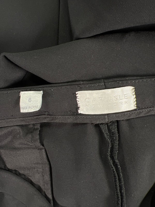 Carlisle New York Women's Black Dress Pants - 6 image 3