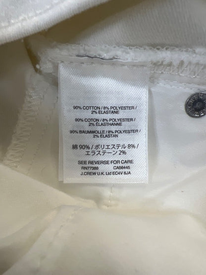 J.Crew Women's White 9in High Rise Toothpick Denim Jeans - 29 image 4