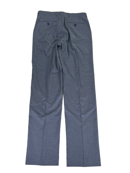 Calvin Klein Men's Blue Flex Stretch Slim Fit Dress Pants - 32x32 image 2