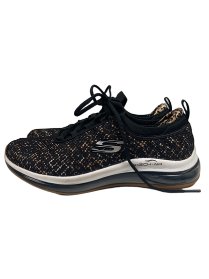 Skechers Women's Black/Brown Air Element 2.0 Lace Up Training Sneakers - 9 image 5