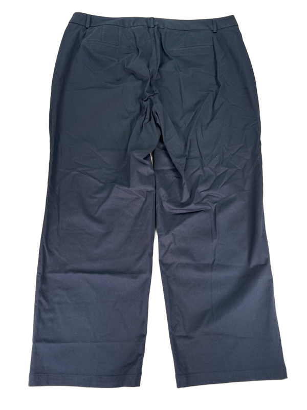 Dockers Women's Navy Blue Metro Straight Leg Dress Pants - Plus 20 Short image 2