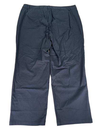 Dockers Women's Navy Blue Metro Straight Leg Dress Pants - Plus 20 Short image 2