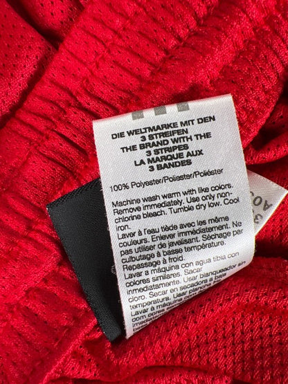 Adidas Men's Red/White Striped Pull On Athletic Sweatpants - M image 4