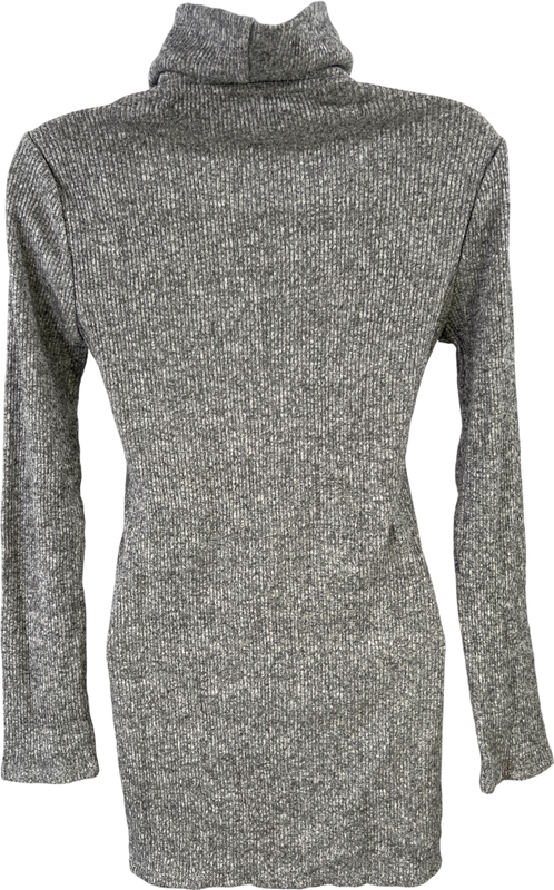White House Black Market Women’s Gray Long Sleeve Tunic Sweater - XXS image 2
