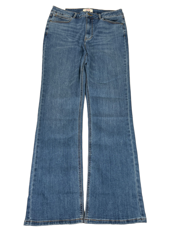 Wrangler Women's Medium Wash High Rise Bootcut Denim Jeans - 12