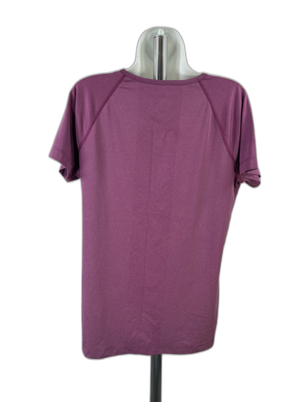 Duluth Trading Women's Purple Breathable Short Sleeve Active Shirt - L image 2