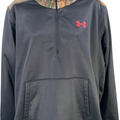 Under Armour Women’s Black Camouflage Fitted Pullover Sweatshirt - L