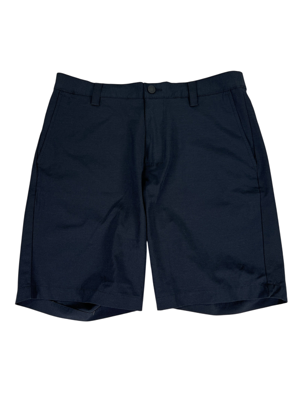 Banana Republic Men's Black Flat Front Shorts - 34