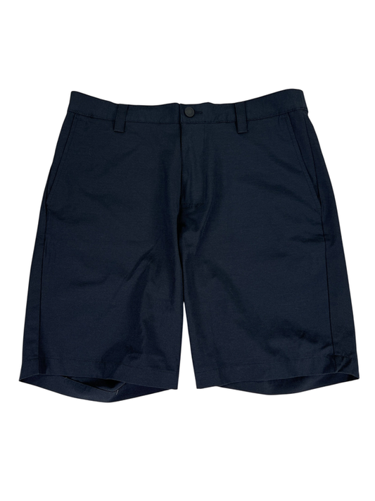 Banana Republic Men's Black Flat Front Shorts - 34