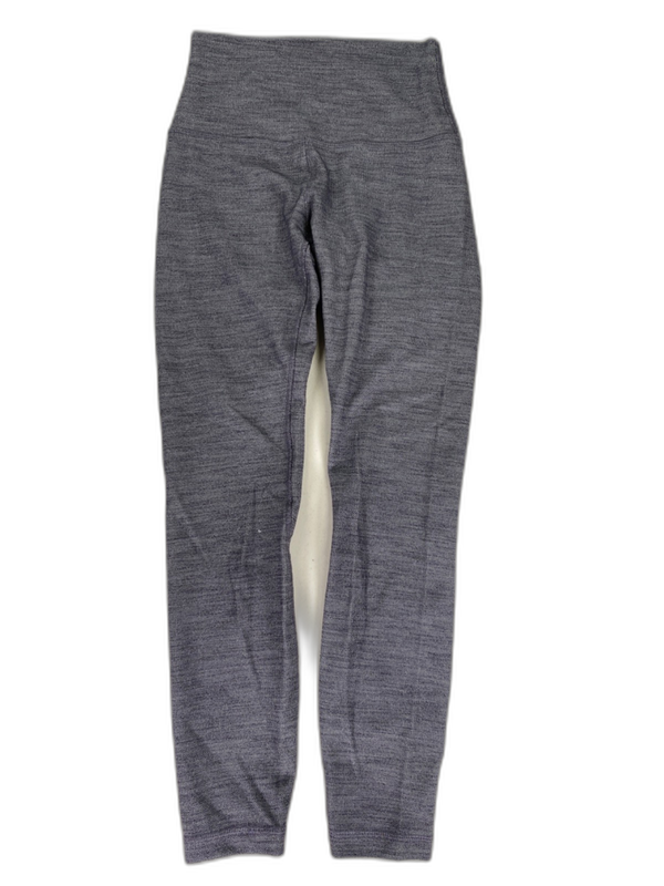 Lululemon Women's Gray Align Heathered Herringbone Athletic Legging Pants - 4
