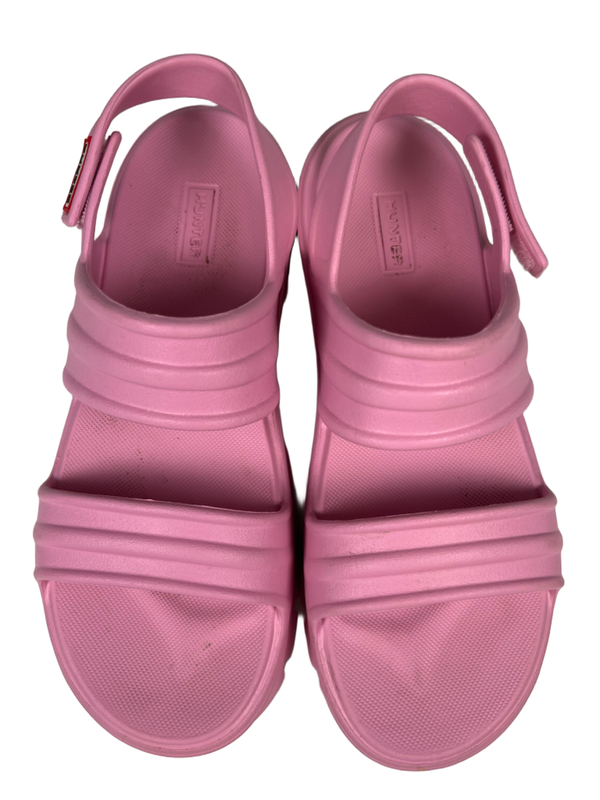 Hunter Women's Pink Bloom Algae Foam Slingback Strappy Sandals - UK 7/US 9 image 3