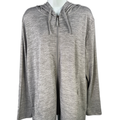32 Degrees Cool Women's Gray Heather Lightweight Zip Up Jacket - XXL