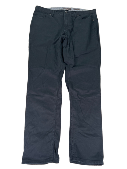 Michael Kors Men's Black Parker Slim Fit Dress Pants - 36x32