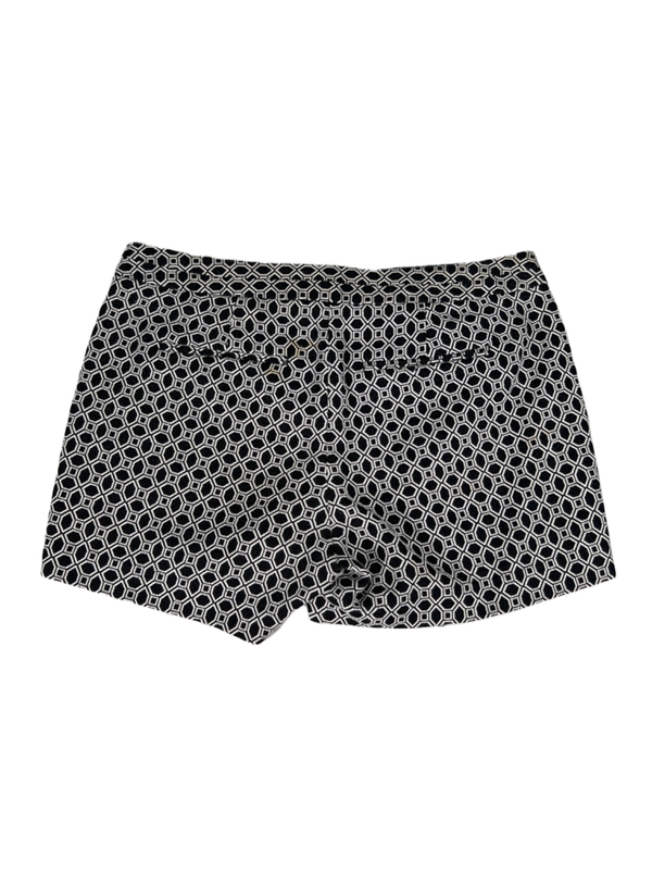 Banana Republic Women's Black/White Geometric Hampton Fit Shorts - 2 image 2
