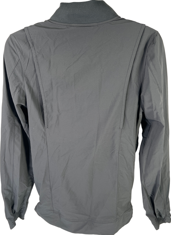 Nike Basketball Men’s Gray U of M Michigan Full Zip Windbreaker Jacket - S image 2