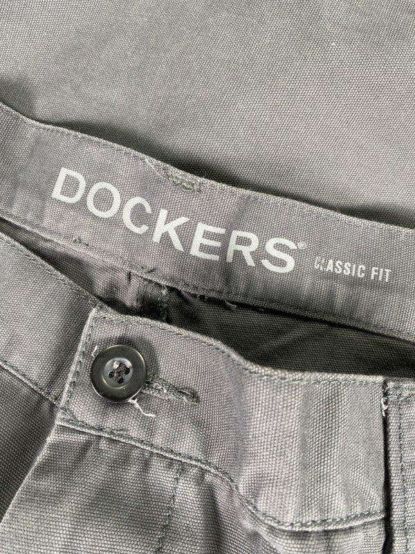 Dockers Men's Gray Classic Fit Comfort Cargo Pants - 42 image 3