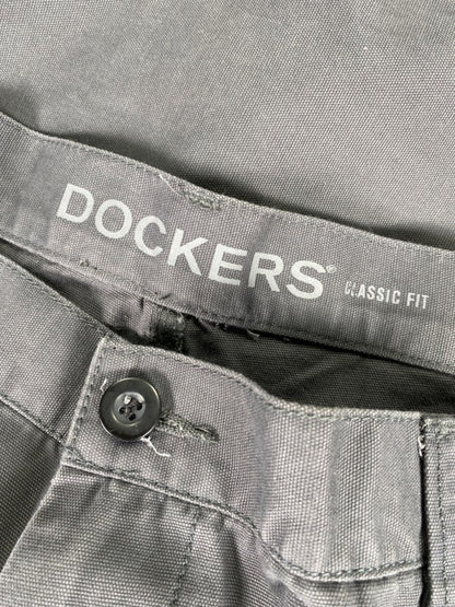 Dockers Men's Gray Classic Fit Comfort Cargo Pants - 42 image 3