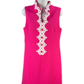 Vince Camuto Women's Pink Sleeveless Shift Dress - 10
