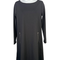 Gap Women's Black Long Sleeve Shift Shirt Dress - 6