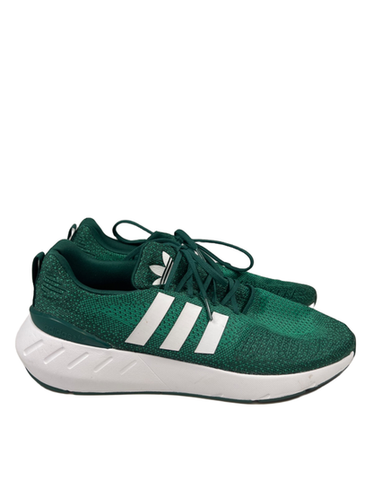 adidas Men's Green Swift Run 22 Lace Up Athletic Training Sneakers - 12.5
