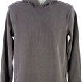 Eddie Bauer Men’s Gray Textured Long Sleeve Lounge Hoodie - S