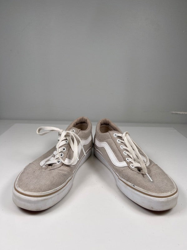 Vans Women's Gray/Taupe Canvas Ward Summer Low Top Lace Up Sneakers - 9 image 6