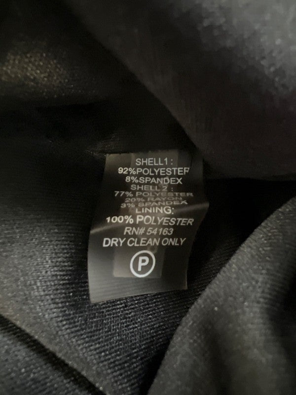 Calvin Klein Women's Black/Gray Sleeveless Side Zip Sheath Dress - 10 image 4