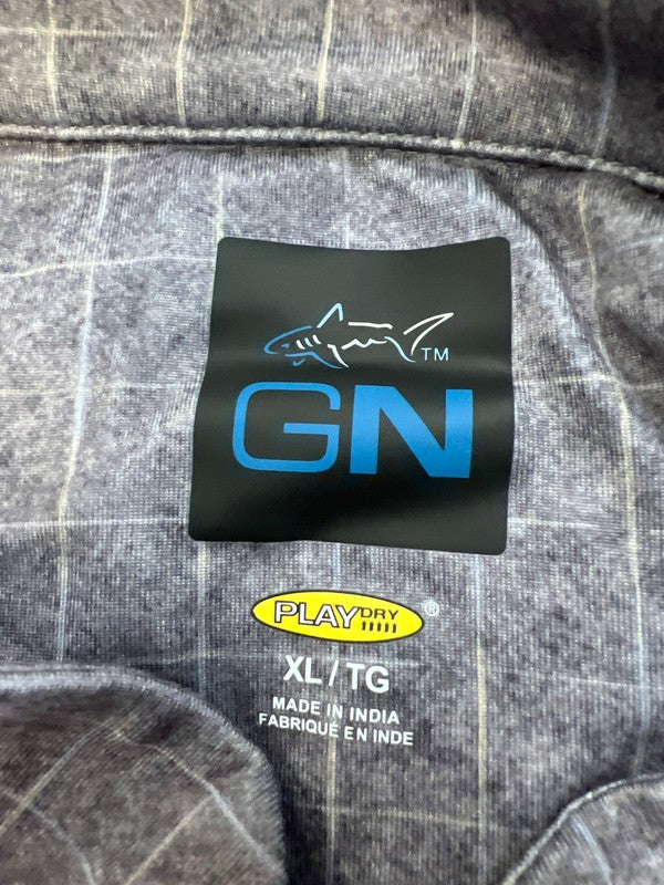 Greg Norman Men's Gray Long Sleeve 1/4 Zip Pullover Athletic Shirt - XL image 3